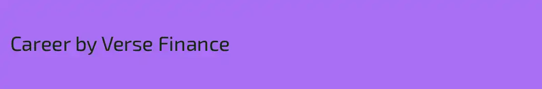 Career by Verse Finance